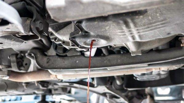 draining transmission fluid