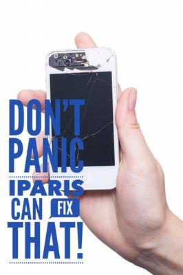 Don't Panic, take it to iParis!