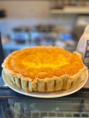 Quiche offered daily with fresh seasonal ingredients.