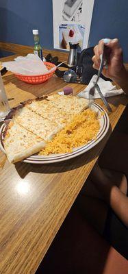 Cheese quesadilla