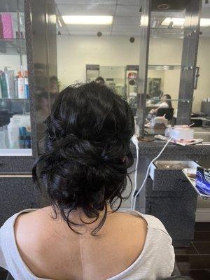 Beautiful updo by Annie