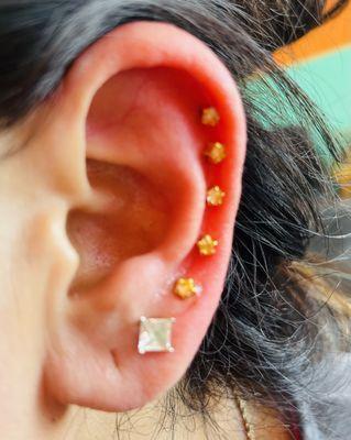 #Ear piercing#