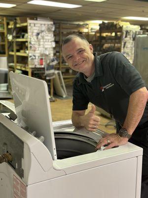 Josh will get you saying thumbs up about your washer repair.