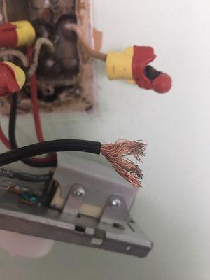 "Handyman Just Installed" Fire Hazard Repair-KP Electric