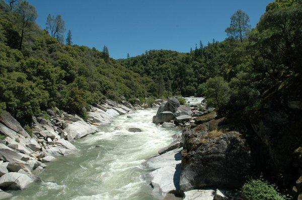 The Yuba River.