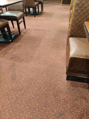 Dirty carpet