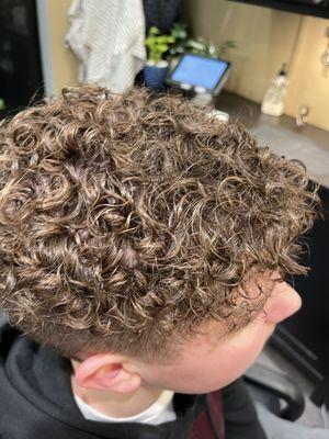 Man perm partial tight rods