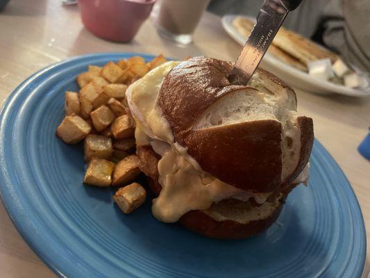 Clucking Awesome Chicken Sandwich! Yum!