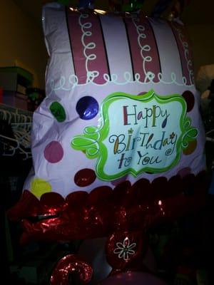 this is the balloon one hour after i bought it.  look how saggy!  unacceptable!!!!!