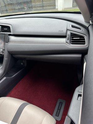 New carpet for my Honda Civic