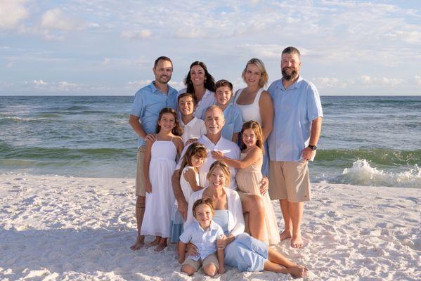 Beautiful family photo's by Sandi at Destin Photography Company