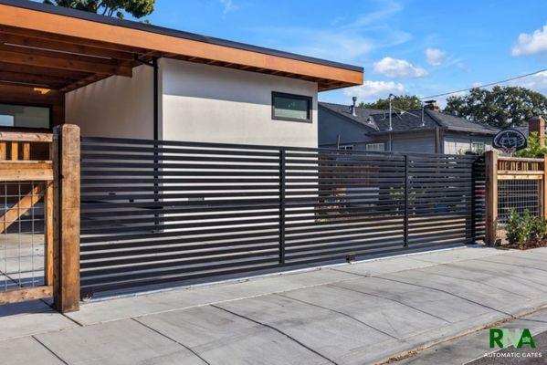 Dual Swing Gate Installation