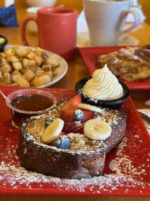 Delightful Combo and Almond Croissant