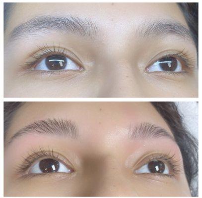 Brow lamination