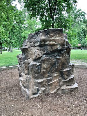 Climbing boulder