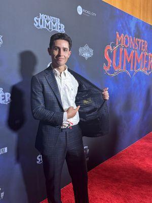 Actor and producer Lorenzo Henrie at the premier of Monster Summer.