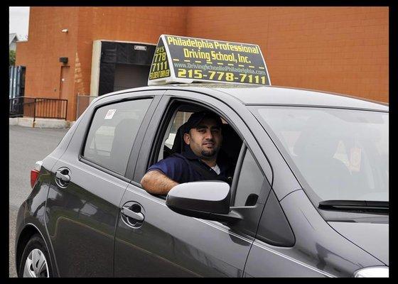 Behind the wheel driver training