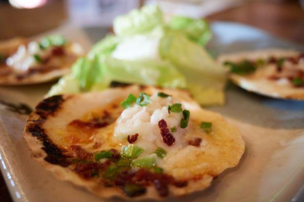 Grilled scallop