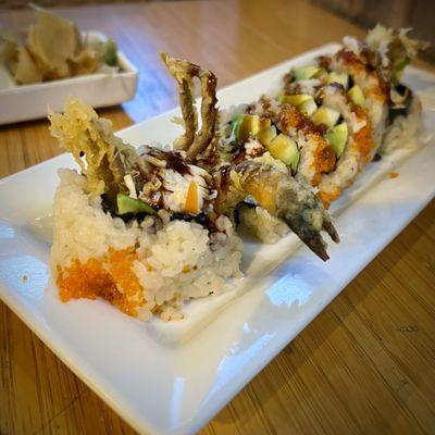 Soft shell crab roll