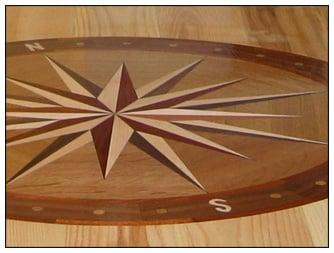 COMPASS MEDALLION