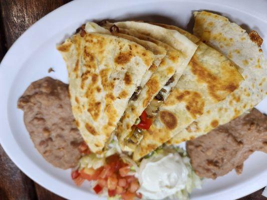 Steak quesadilla