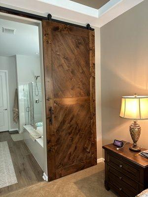 Barn door addition