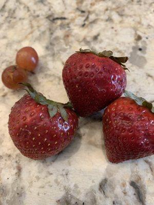 Rotten strawberries