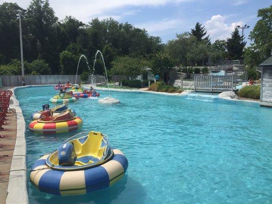 Bumper boat frenzy