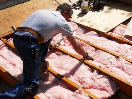 Installing Insulation