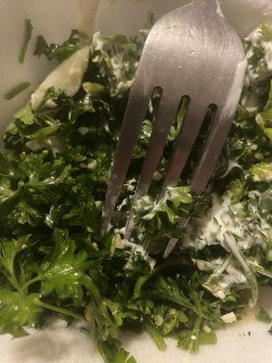 So-called tabbouleh salad from Sam's.