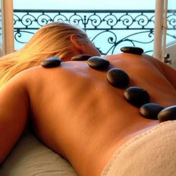 Hot stone treatment