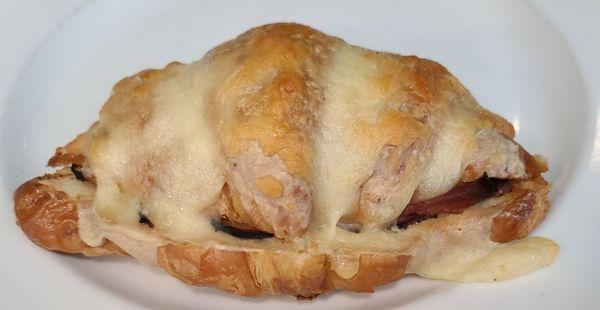 Ham and cheese croissant