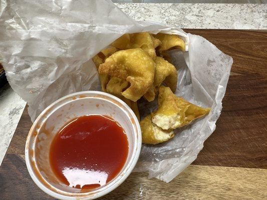 Crab Rangoons   Really good