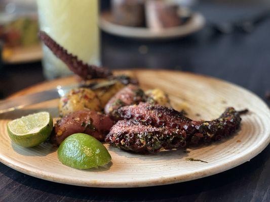 Mesquite grilled octopus