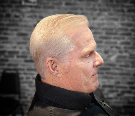 Taper cut
 Senior cut (65+) $25