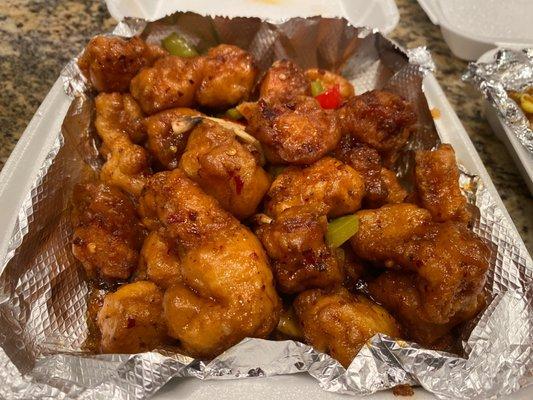 Orange chicken