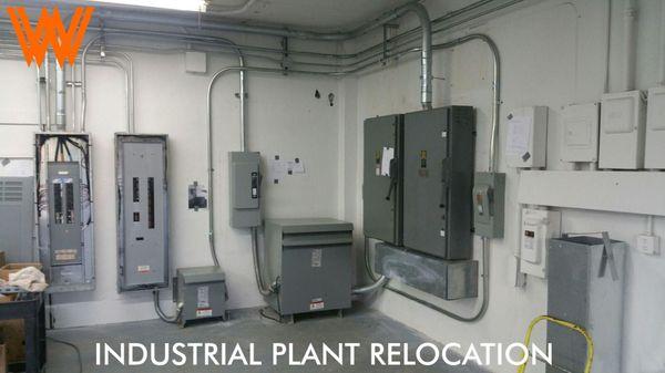 Industrial Plant service relocation