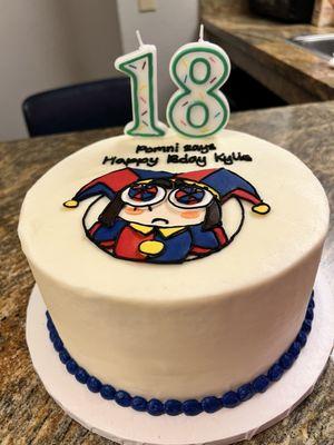 My daughter's 18th birthday cake.