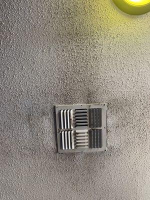 Dirty air vents.