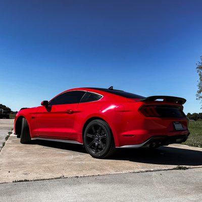 2020 Mustang GT with 5% XR window tint