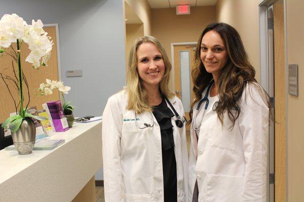 Dr. Nicole Lee and Dr. Natalie Zelta