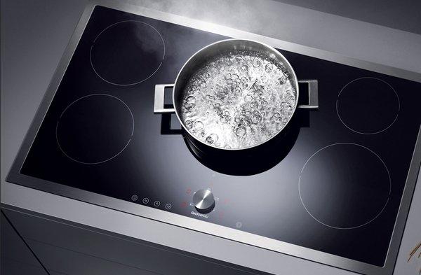 Induction gives you power, control, sleek looks and ease of maintenance.