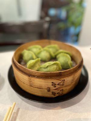 6. Steamed House Vegetable Dumplings