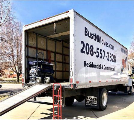 Enjoying this sunny weather! Idaho's movers here to help you move!