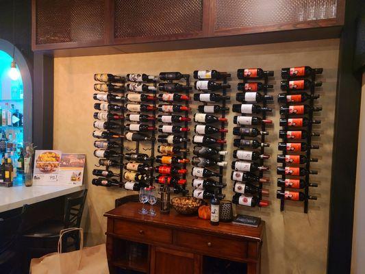 The Wall of Wine :)