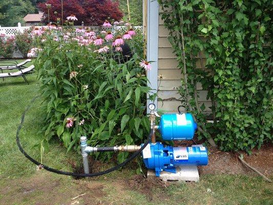 Point Well and Jet Pump System