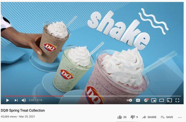 I went to the salon twice to prepare my nails for a commercial for DQ, https://www.youtube.com/watch?v=IHH1ViAPctM&ab_channel=DairyQueen