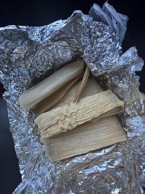 Chicken tamales