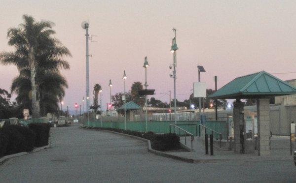 Metrolink Ventura-East station 5:40am