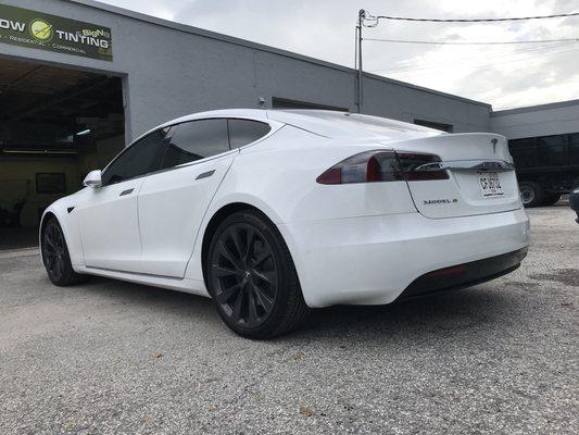 2018 Tesla Model S with Ceramic Film